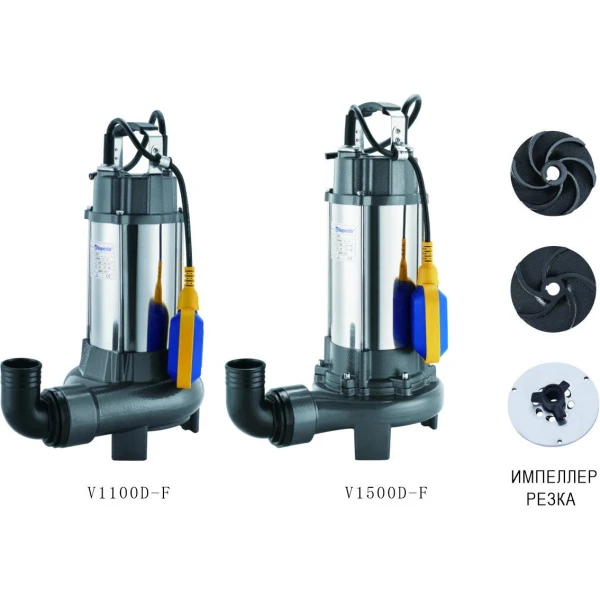 Канализационный насос V1500D-F, артикул 31185